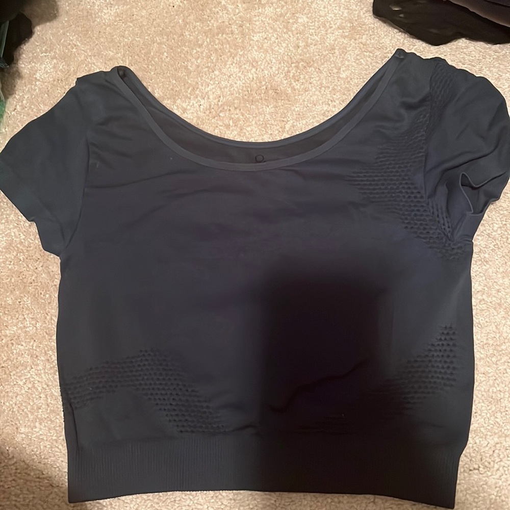 New without tags, one size nylon/spandex crop top